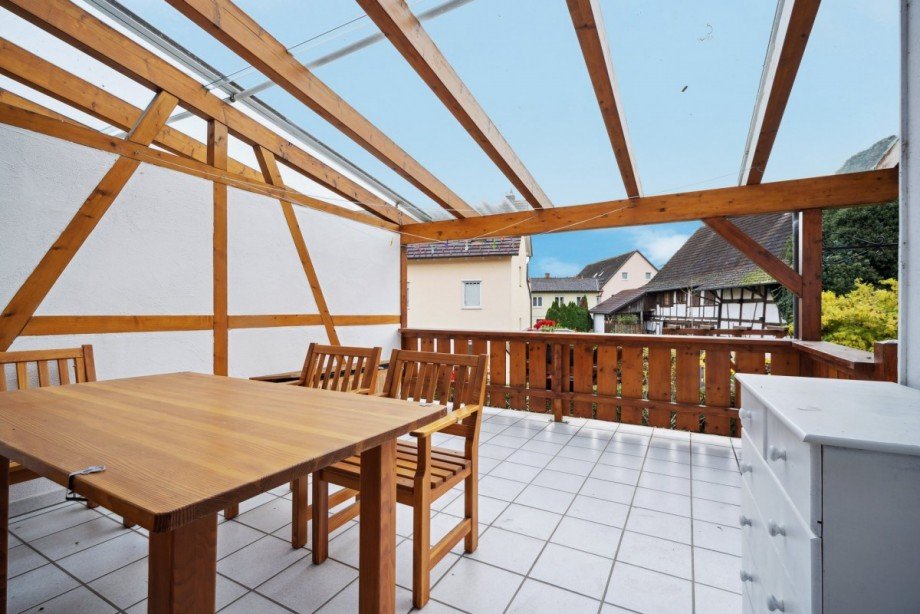 Terrasse1 Doppelhaush�lfte Gottmadingen