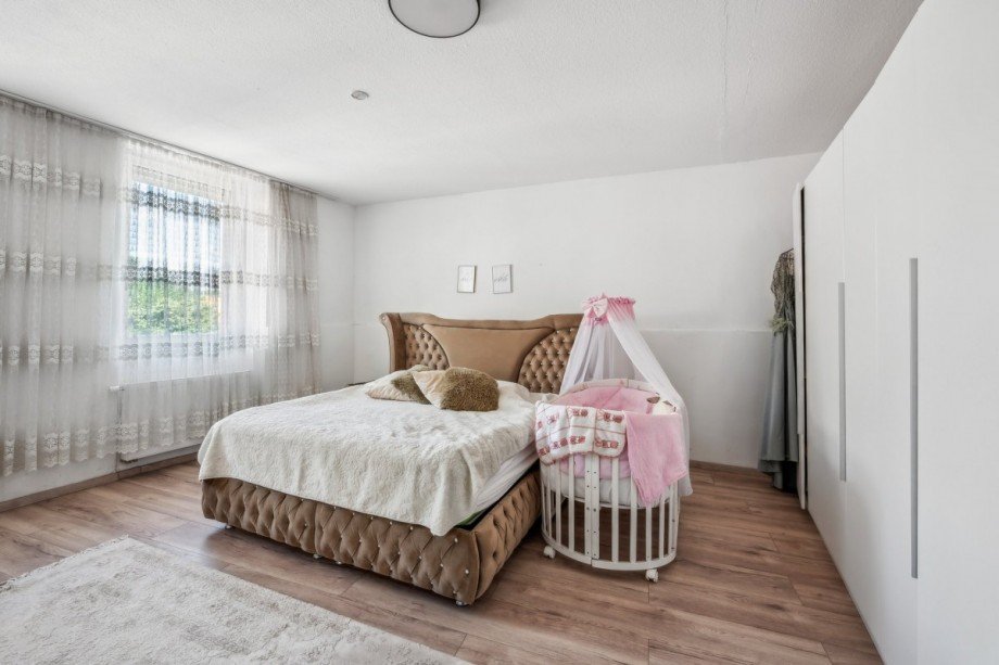 Schlafzimmer WE2 Mehrfamilienhaus Sinsheim