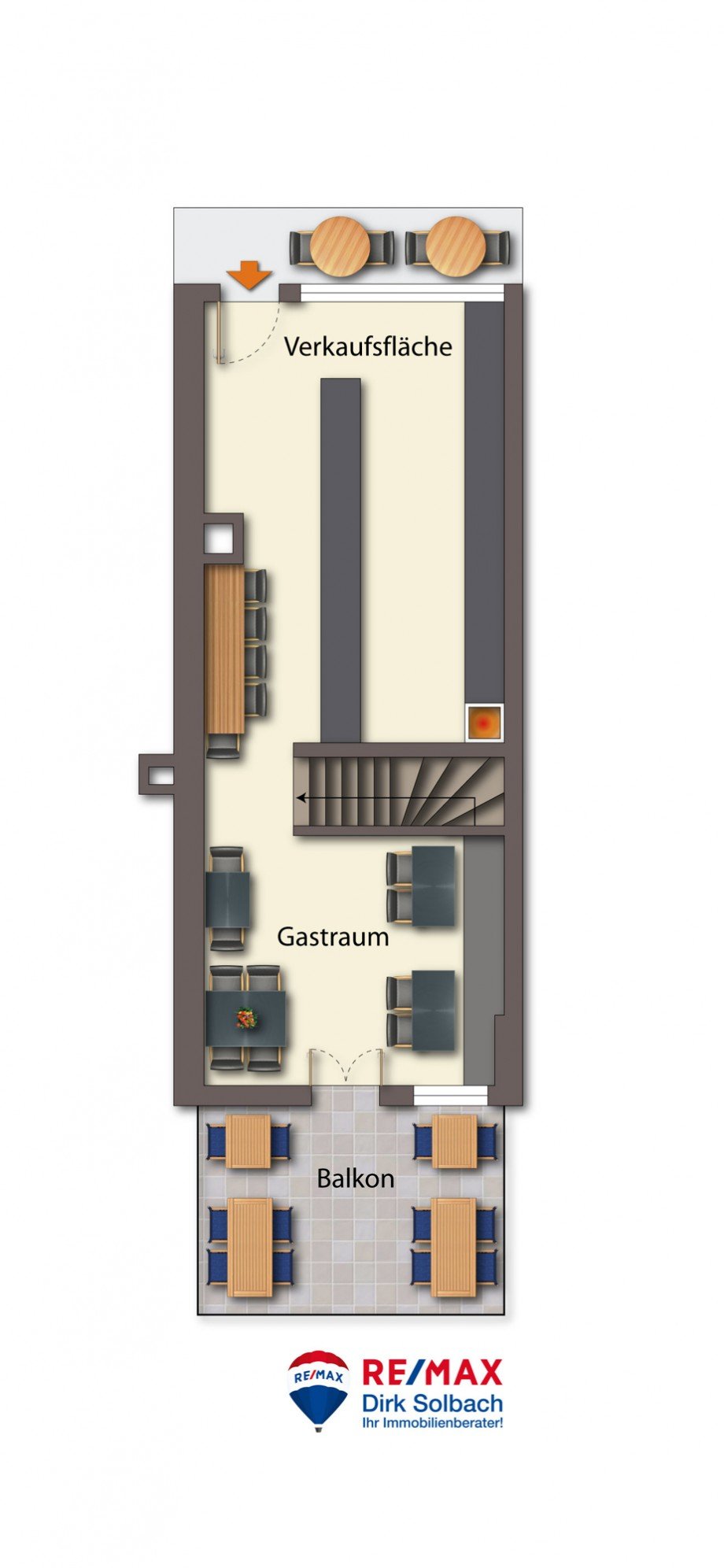 EG Grundriss Ladenlokal Konstanz