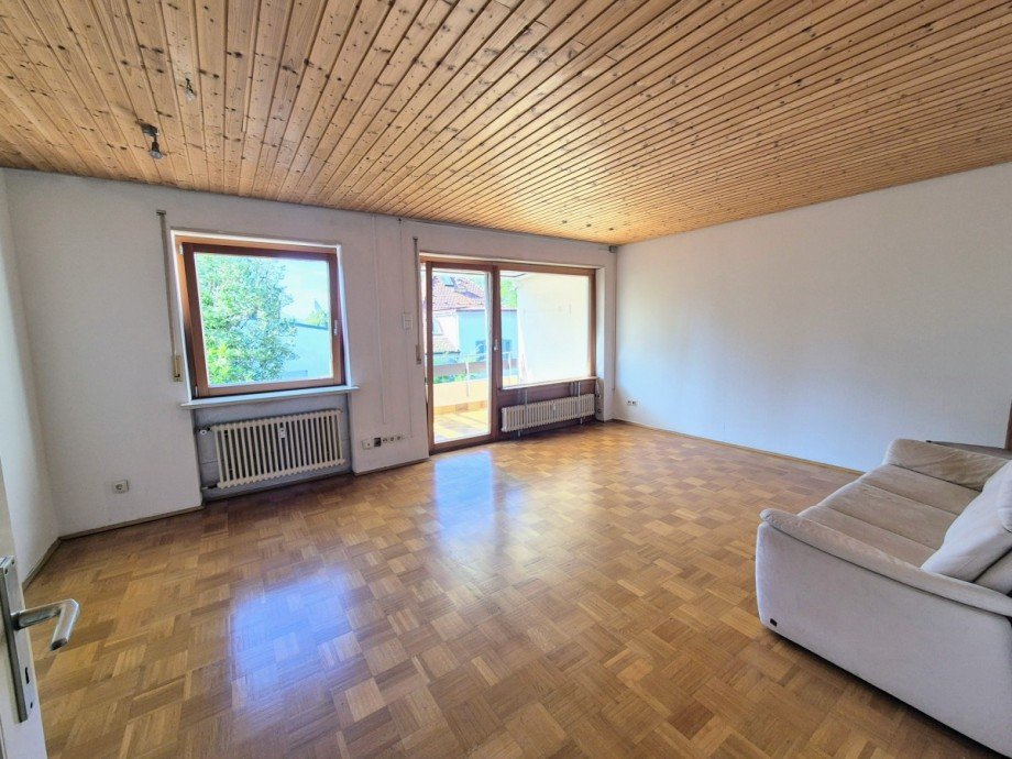 Wohnzimmer Etagenwohnung Konstanz