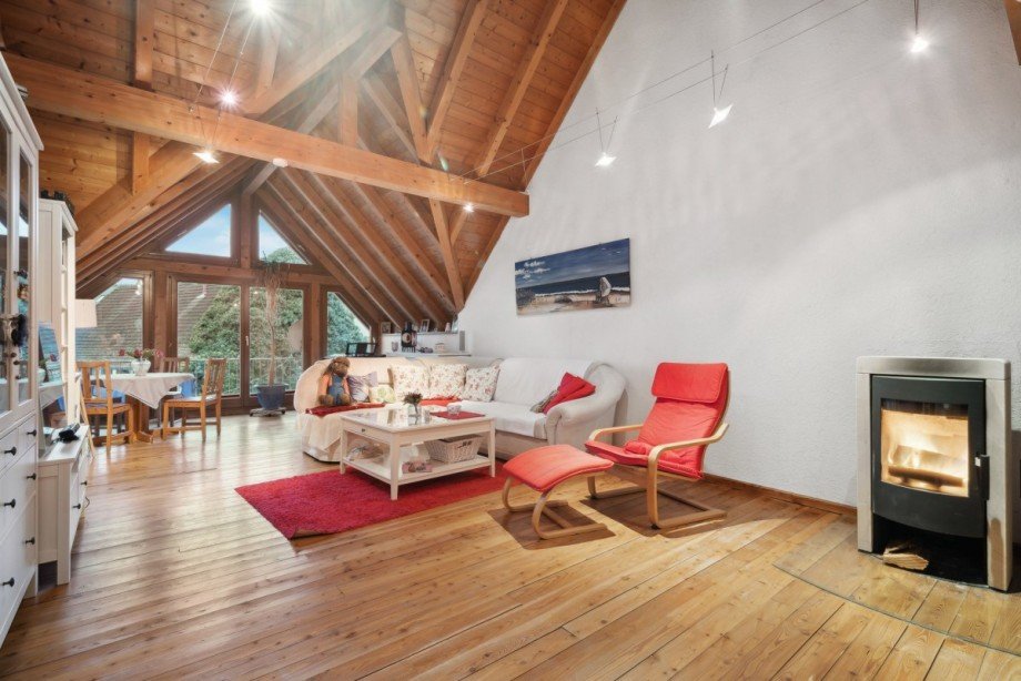 Wohnzimmer1 Doppelhaush�lfte Gottmadingen