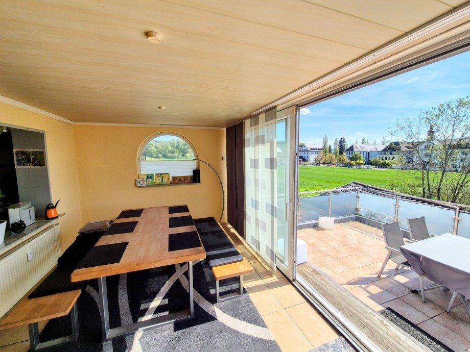 Esszimmer_Wintergarten Souterrainwohnung Hegne