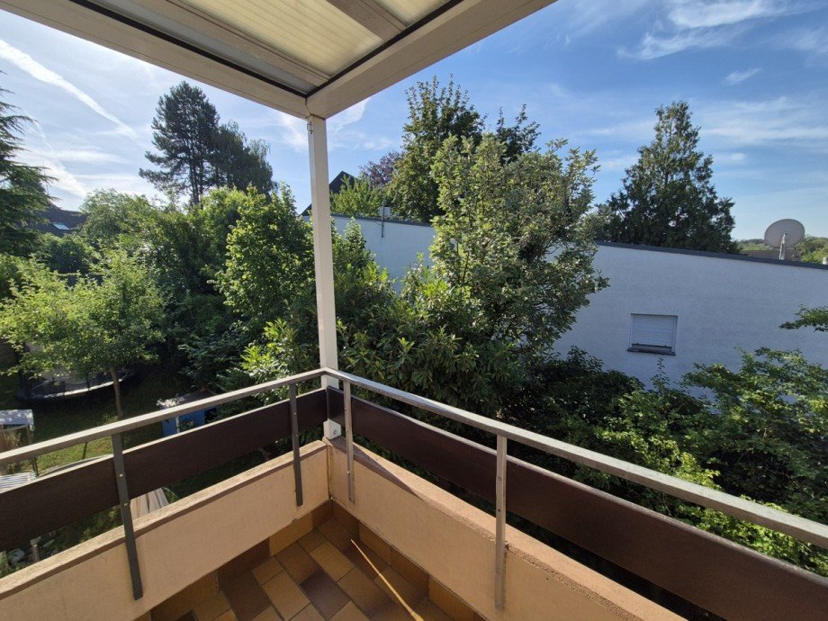 Blick 2 vom Balkon Etagenwohnung Konstanz