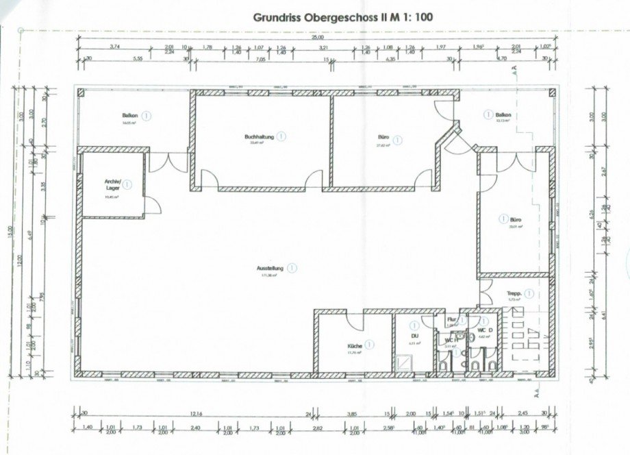 Grundriss 2. OG Lager Trossingen