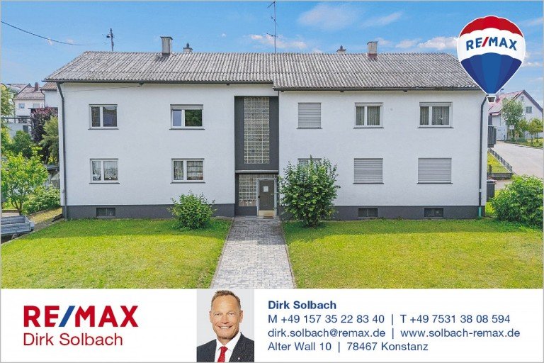 Titelbild Me�kirch Erdgeschosswohnung Sch�ne 2-Zimmer-Eigentumswohnung in ruhiger Lage