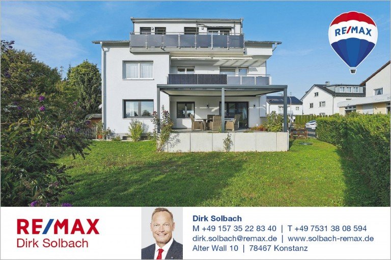 Titelbild Oberteuringen Etagenwohnung Sch�ne 4-Zi.-ETW mit gro�er S�d-Terrasse und Garten
