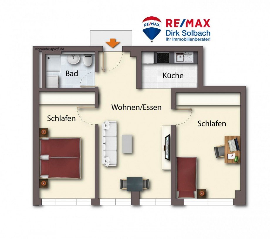 Grundriss Etagenwohnung Konstanz