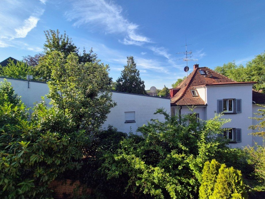Blick1 vom Balkon Etagenwohnung Konstanz