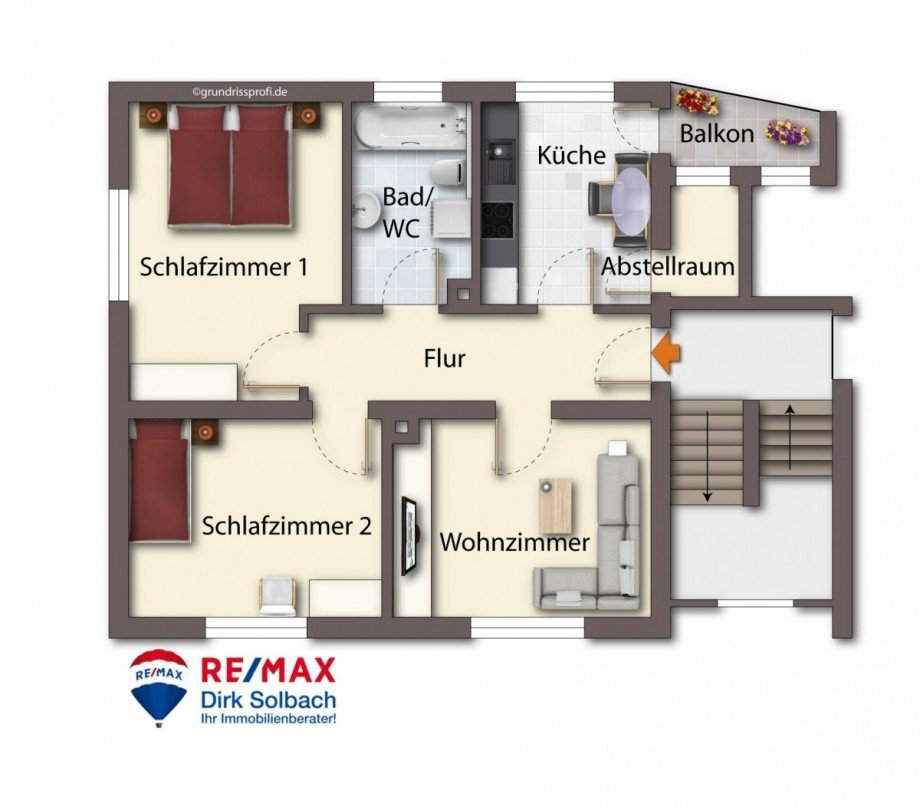 Grundriss Etagenwohnung Me�kirch