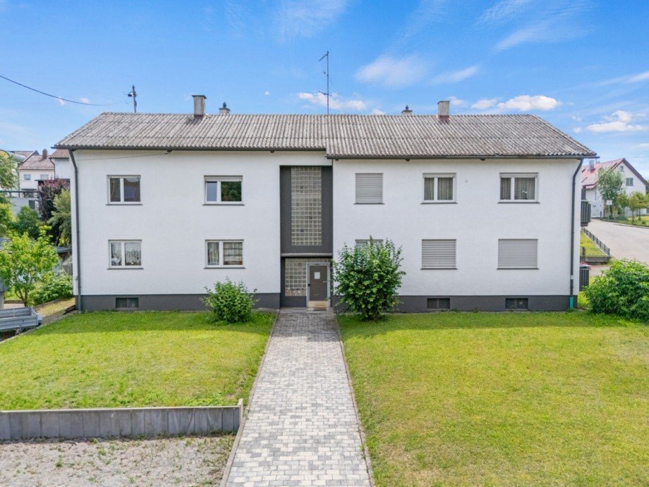 Frontansicht2 Erdgeschosswohnung Me�kirch