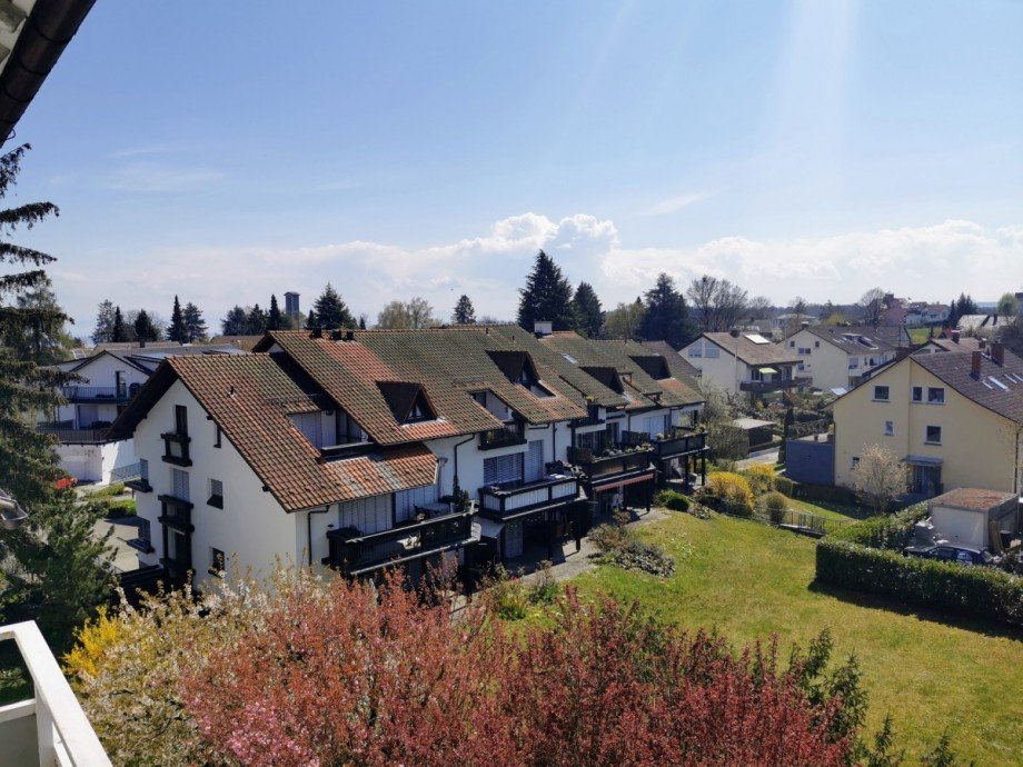 Blick vom Balkon Etagenwohnung Konstanz
